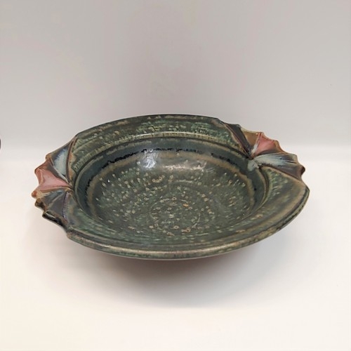 #220501 Bowl Green/Mauve 10